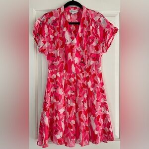 Molly Bracken Pink and White Floral Dress
